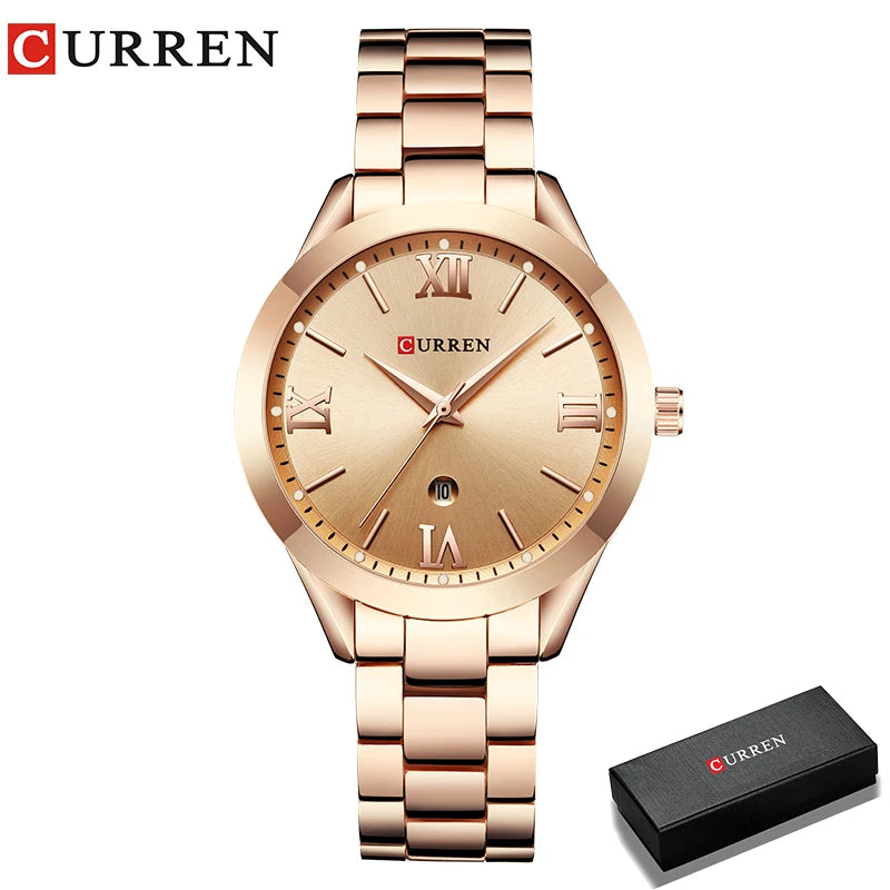 Relógio CURREN Gold Feminino