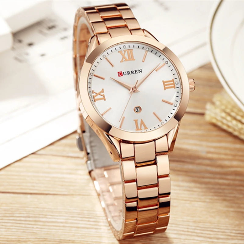 Relógio CURREN Gold Feminino