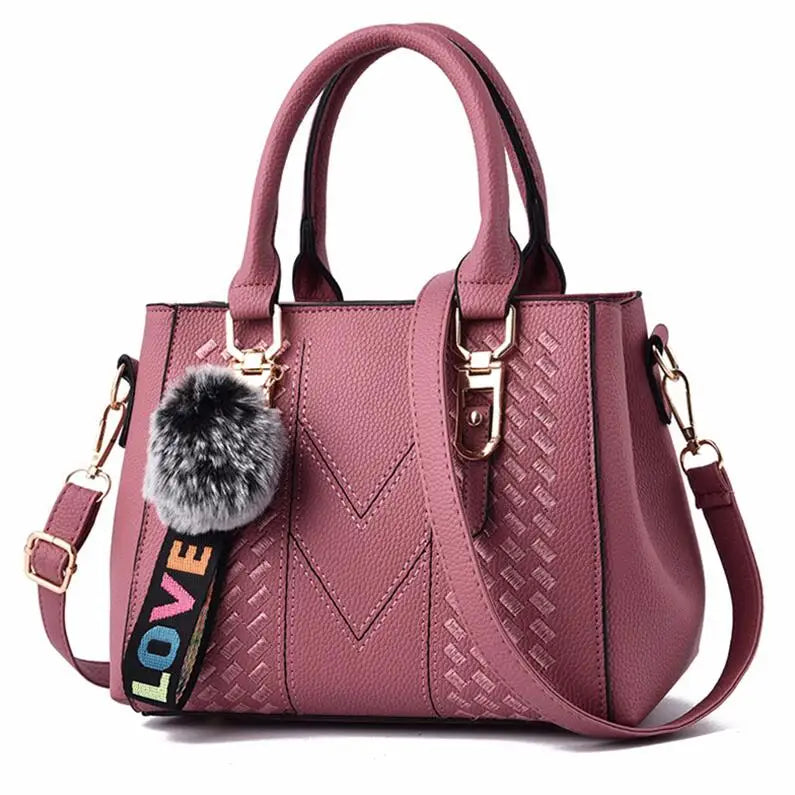Bolsas de mensageiro bordadas, bolsas de couro femininas