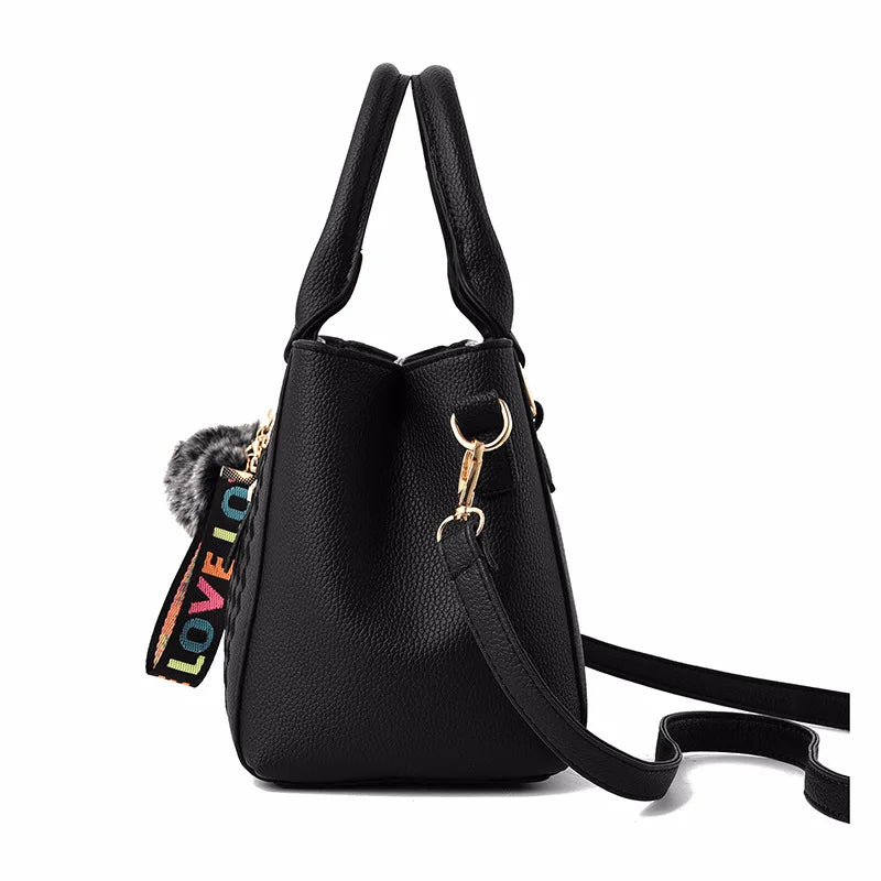 Bolsas de mensageiro bordadas, bolsas de couro femininas
