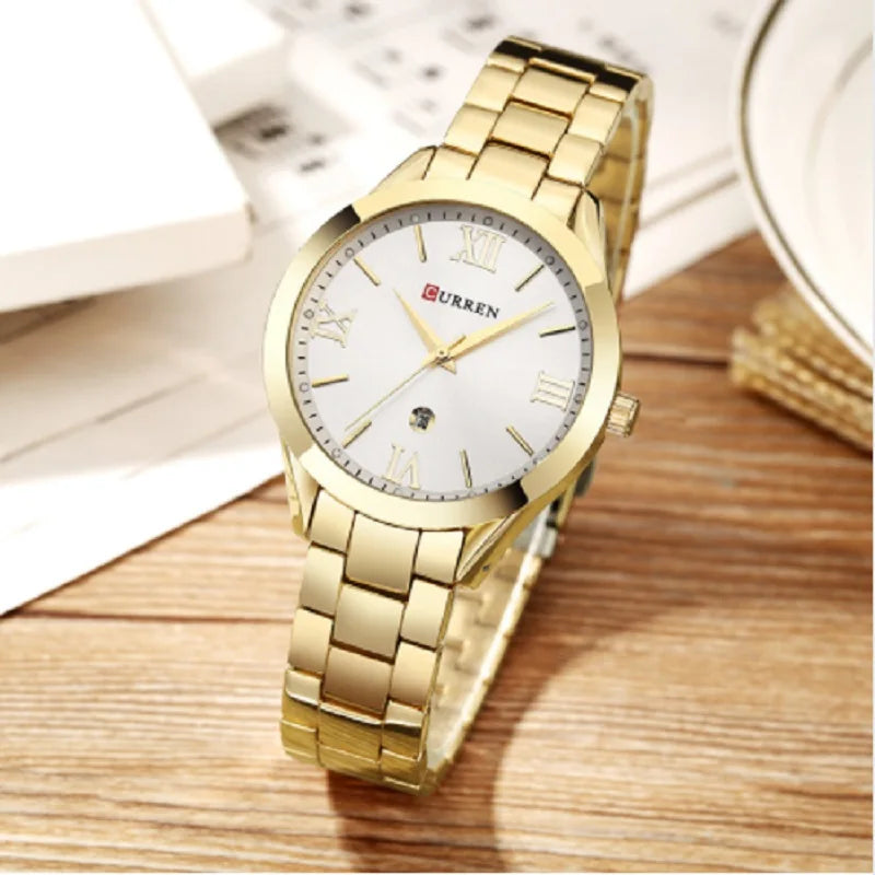 Relógio CURREN Gold Feminino