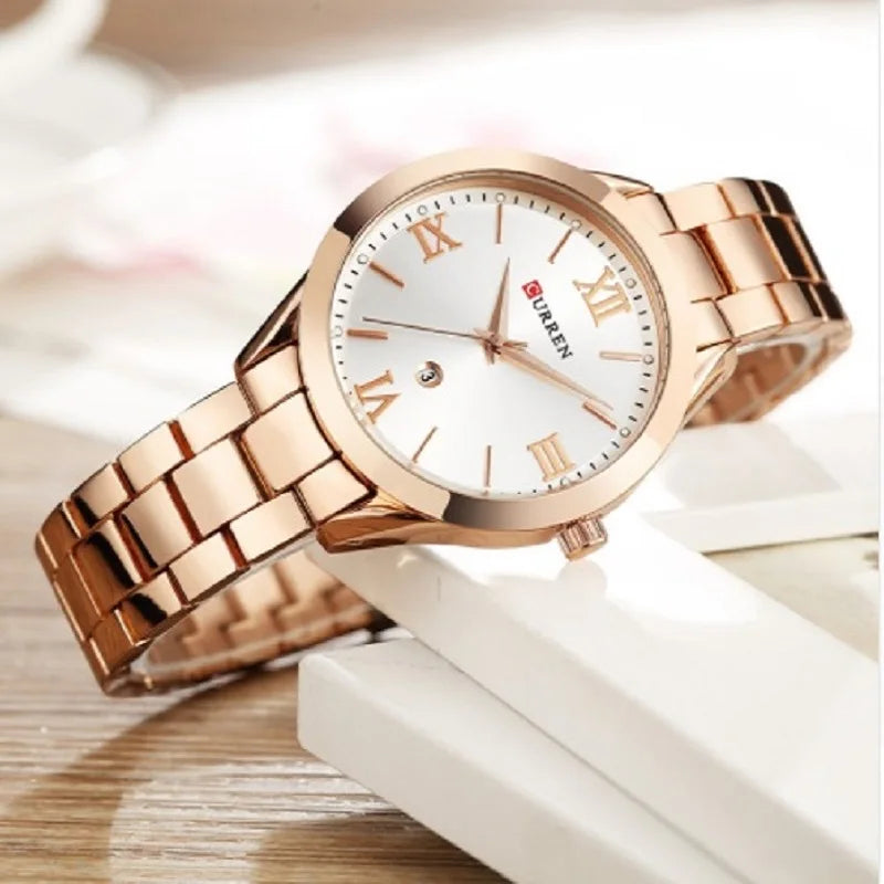 Relógio CURREN Gold Feminino
