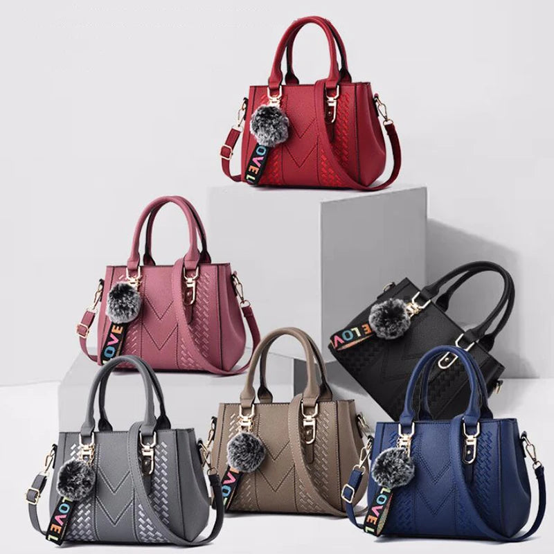Bolsas de mensageiro bordadas, bolsas de couro femininas