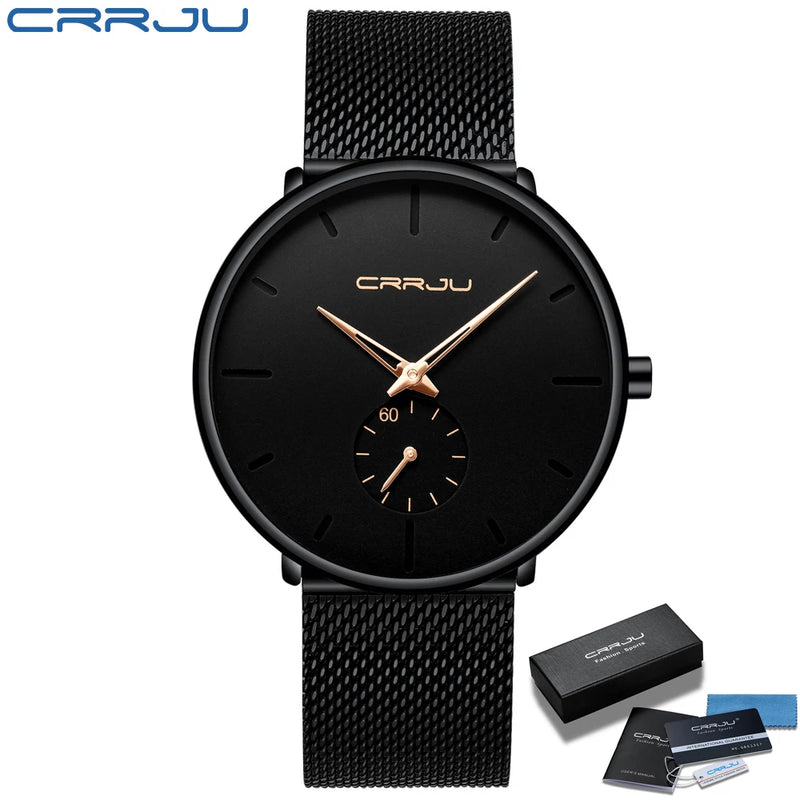 Relógios masculinos da moda CRRJU