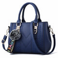 Bolsas de mensageiro bordadas, bolsas de couro femininas