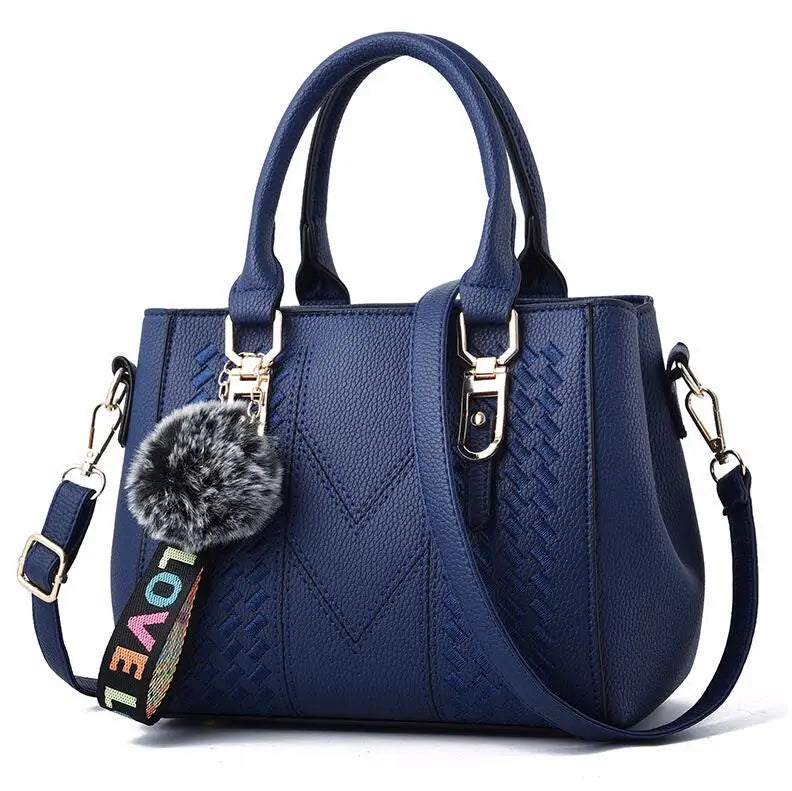 Bolsas de mensageiro bordadas, bolsas de couro femininas