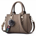 Bolsas de mensageiro bordadas, bolsas de couro femininas