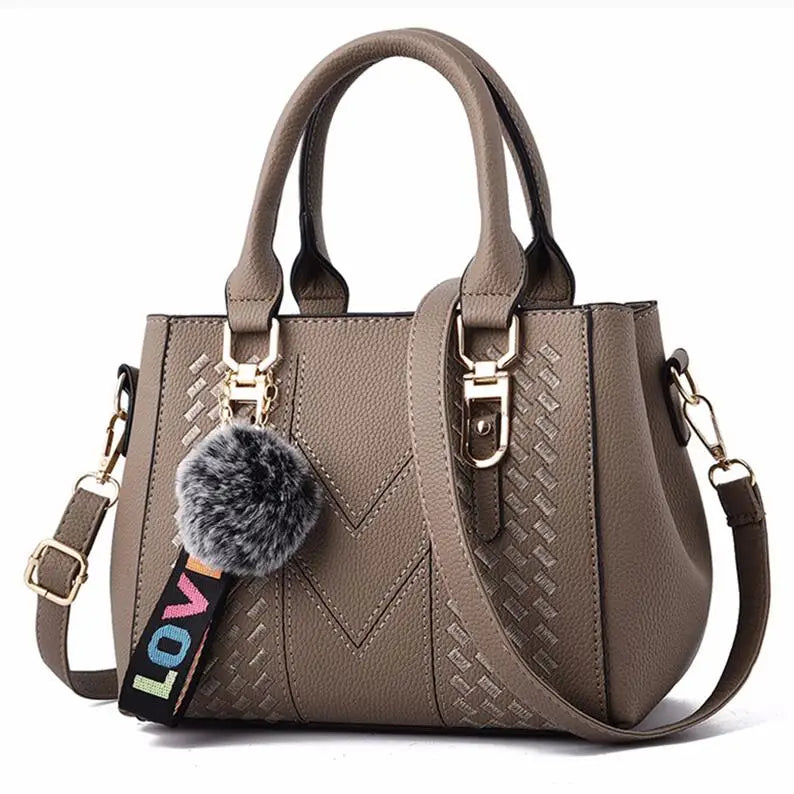 Bolsas de mensageiro bordadas, bolsas de couro femininas