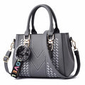 Bolsas de mensageiro bordadas, bolsas de couro femininas