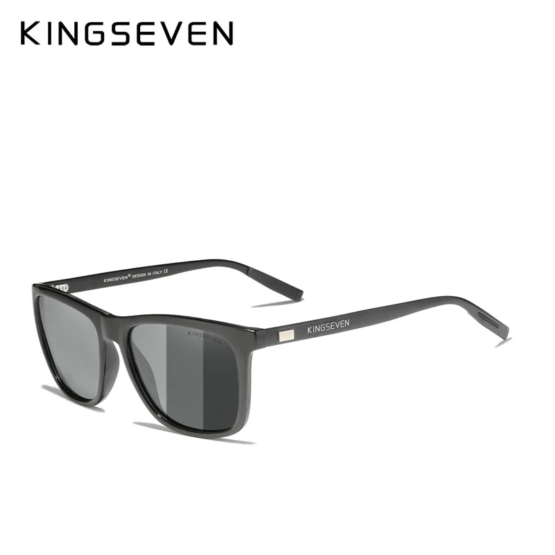 Óculos de sol masculino kingseven com lente polarizada