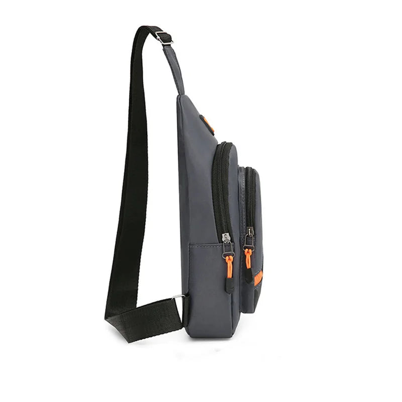 Bolsa de peito masculina de nylon Rilibegan 2023