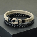 Conjunto de pulseiras masculinas Noter New 2 peças/conjunto