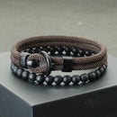 Conjunto de pulseiras masculinas Noter New 2 peças/conjunto