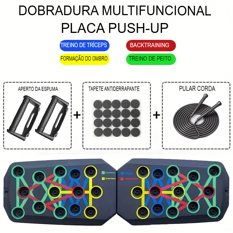Conjunto de prancha de flexão