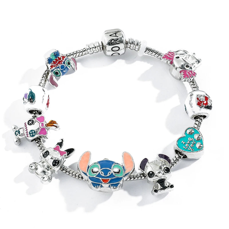 Pulseira de Lilo e Stitch de anime da Disney