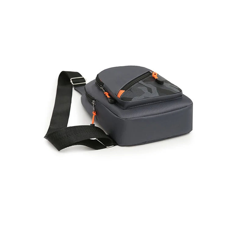 Bolsa de peito masculina de nylon Rilibegan 2023