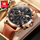 Relógios Masculinos Pulseira de Couro