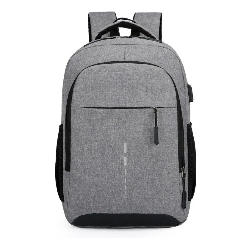 Mochila masculina de grande capacidade, simples