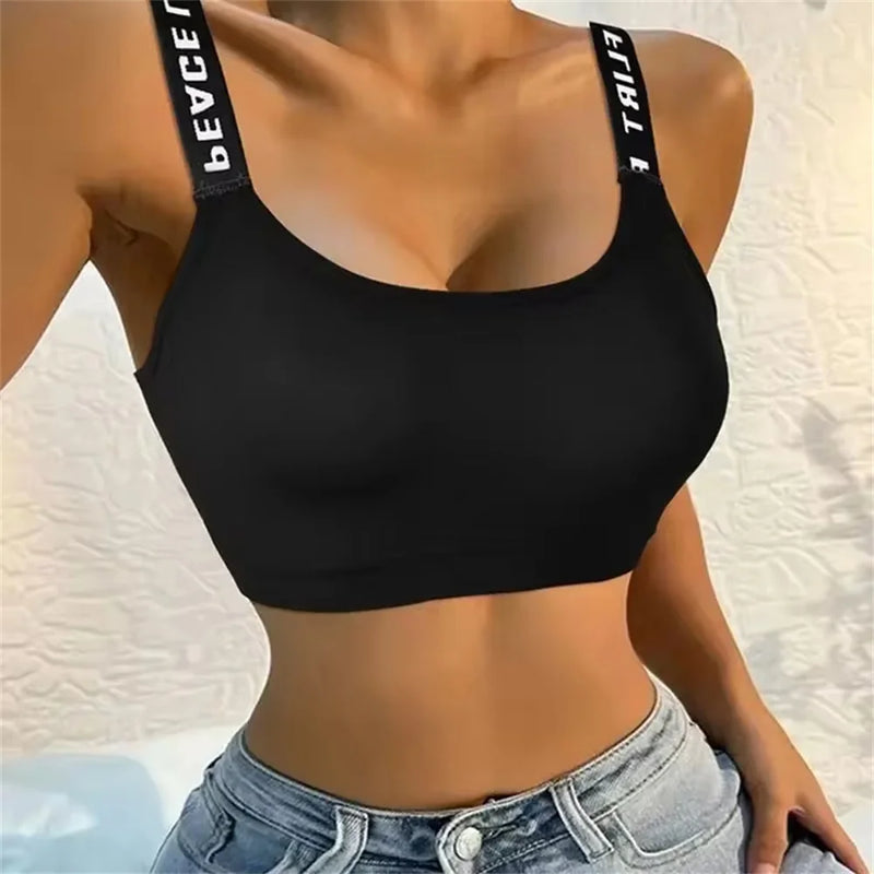 Calcinha feminina sem aro e alças finas, sem aro, com bojo