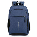 Mochila masculina de grande capacidade, simples