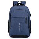 Mochila masculina de grande capacidade, simples