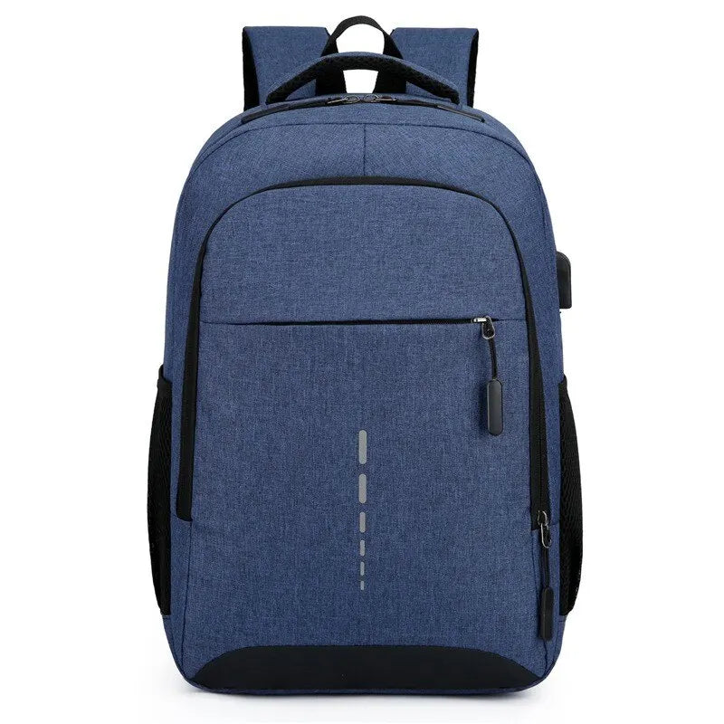 Mochila masculina de grande capacidade, simples