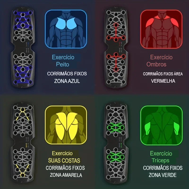 Conjunto de prancha de flexão