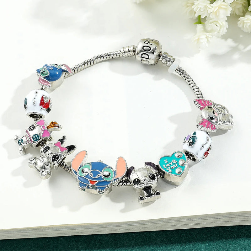 Pulseira de Lilo e Stitch de anime da Disney