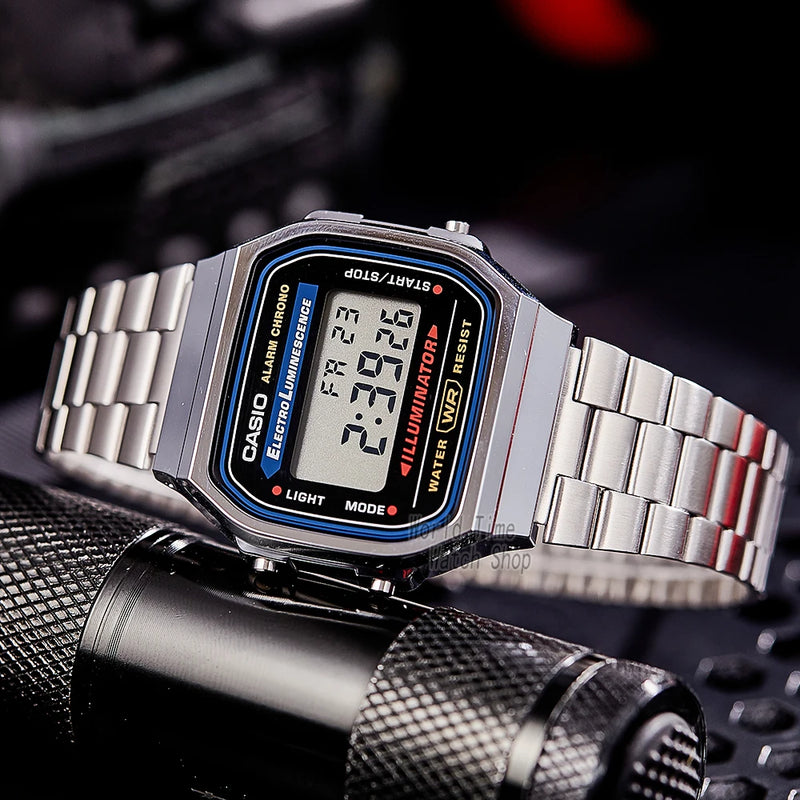 Relógio Casio prateado masculino