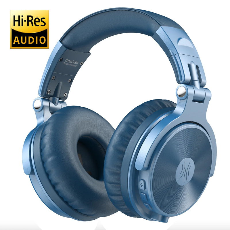 Fones de ouvido sem fio Bluetooth Oneodio Pro-C com microfone, 110 horas de alta resolução