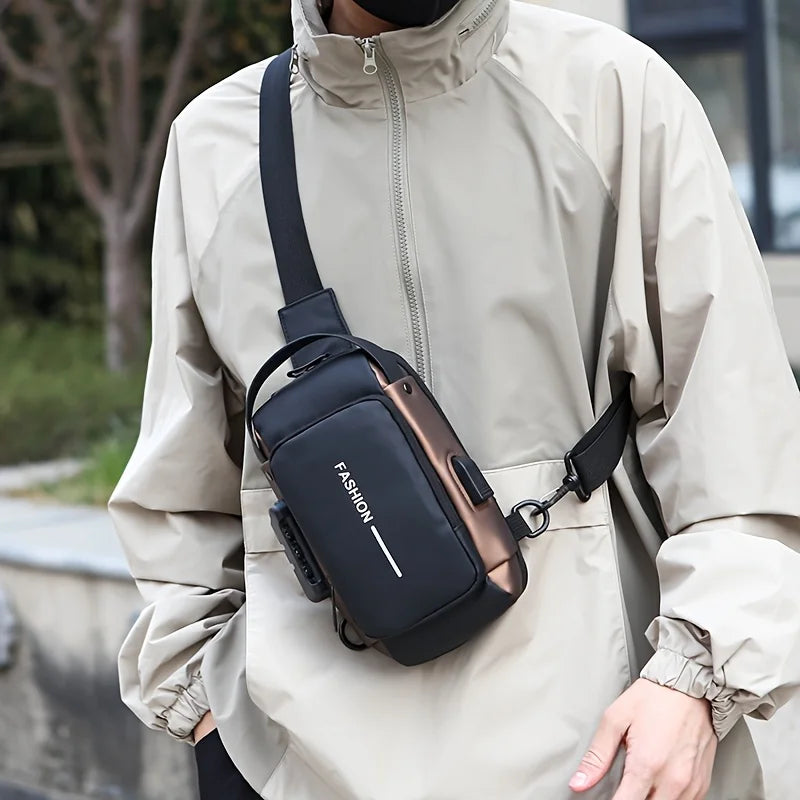 Bolsa tiracolo masculina