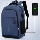 Mochila masculina de grande capacidade, simples