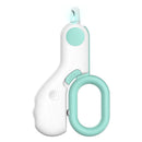 Cortador de unhas profissional com luz LED dourada para cães e gatos