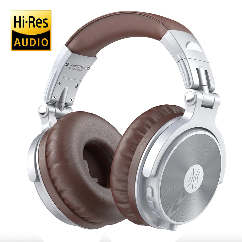 Fones de ouvido sem fio Bluetooth Oneodio Pro-C com microfone, 110 horas de alta resolução