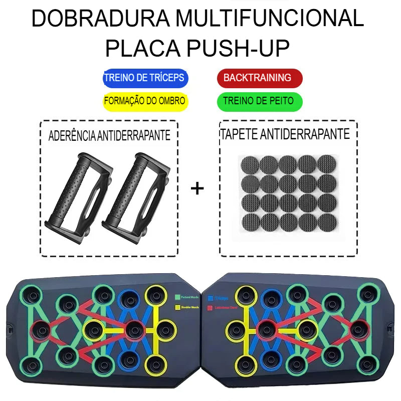 Conjunto de prancha de flexão