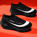 Tênis de corrida masculinos de malha respirável, mulheres