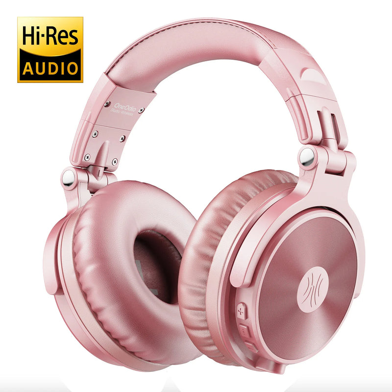 Fones de ouvido sem fio Bluetooth Oneodio Pro-C com microfone, 110 horas de alta resolução