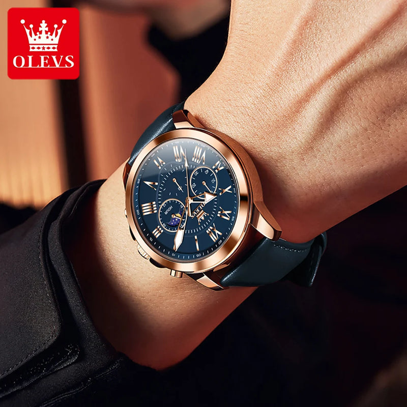 Relógios Masculinos Pulseira de Couro