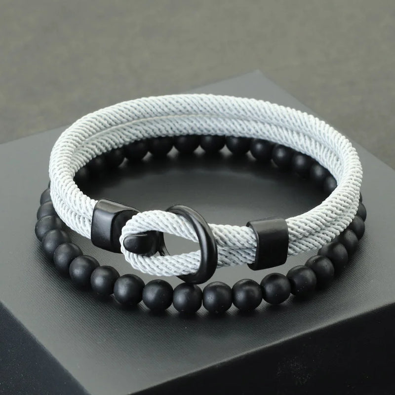 Conjunto de pulseiras masculinas Noter New 2 peças/conjunto