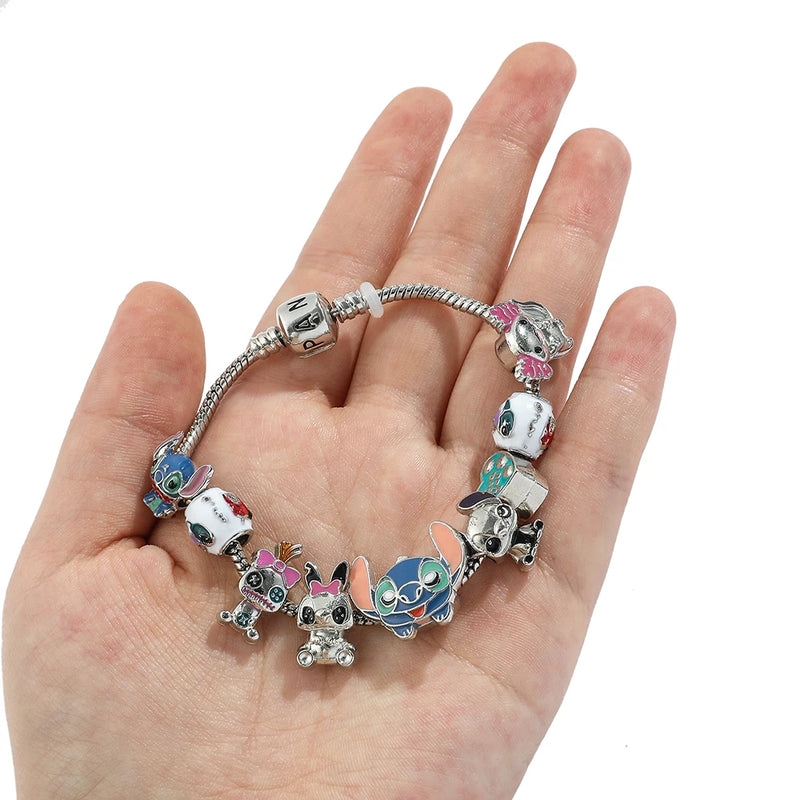 Pulseira de Lilo e Stitch de anime da Disney
