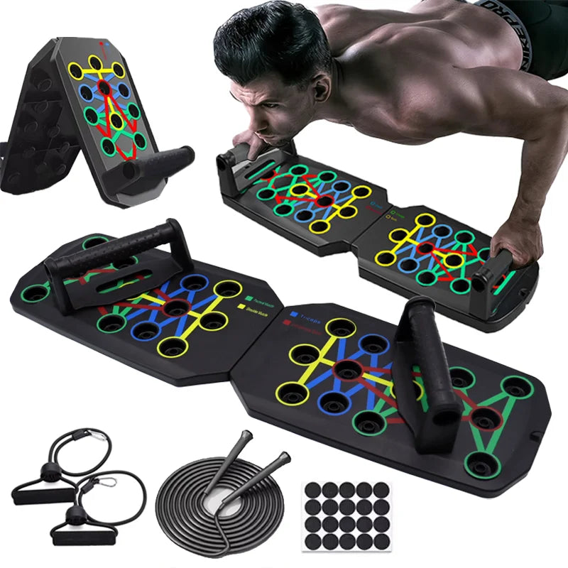 Conjunto de prancha de flexão