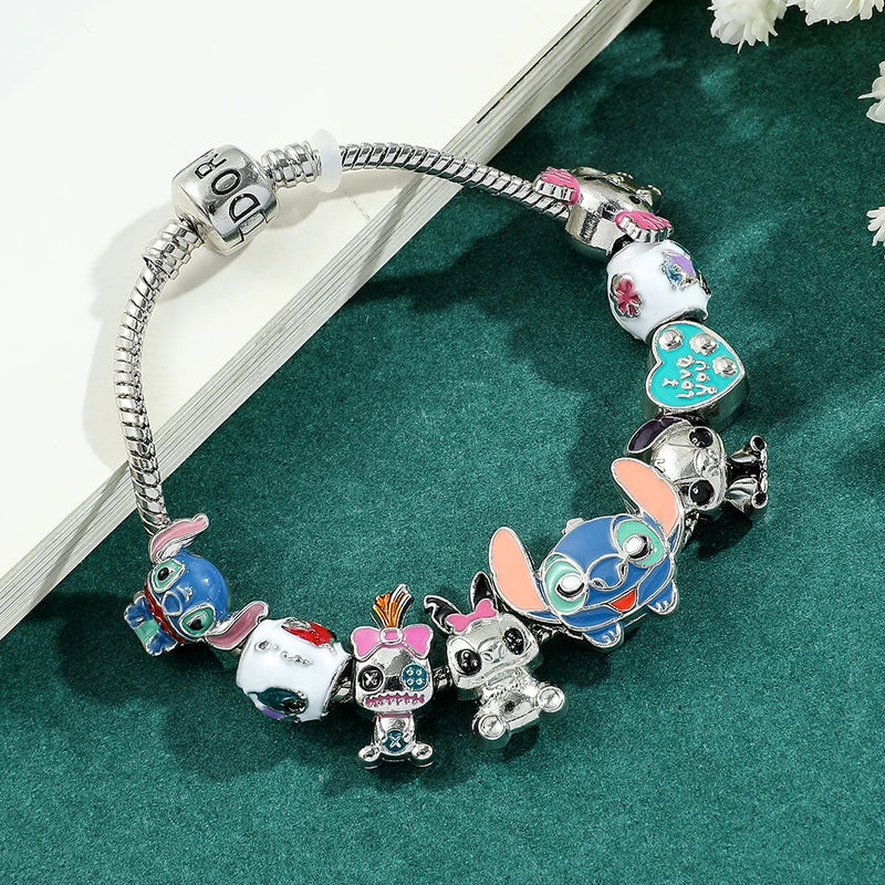 Pulseira de Lilo e Stitch de anime da Disney