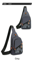 Bolsa de peito masculina de nylon Rilibegan 2023
