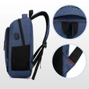 Mochila masculina de grande capacidade, simples
